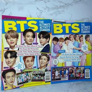 BTS ultimate activity magazines essential army guide 4 FREE posters 2025